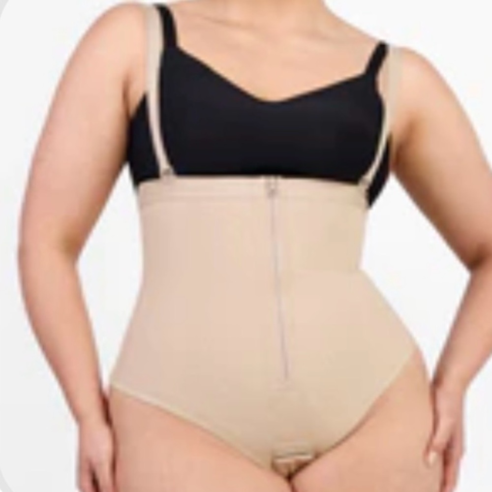 Shapellx AirSlim High-waisted Thong Panty Shapewear - NWT